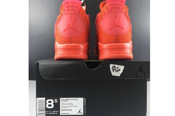 AIR FLYKNIT “RED” AQ3559-600 JORDAN 4 AQ3559-600 0416